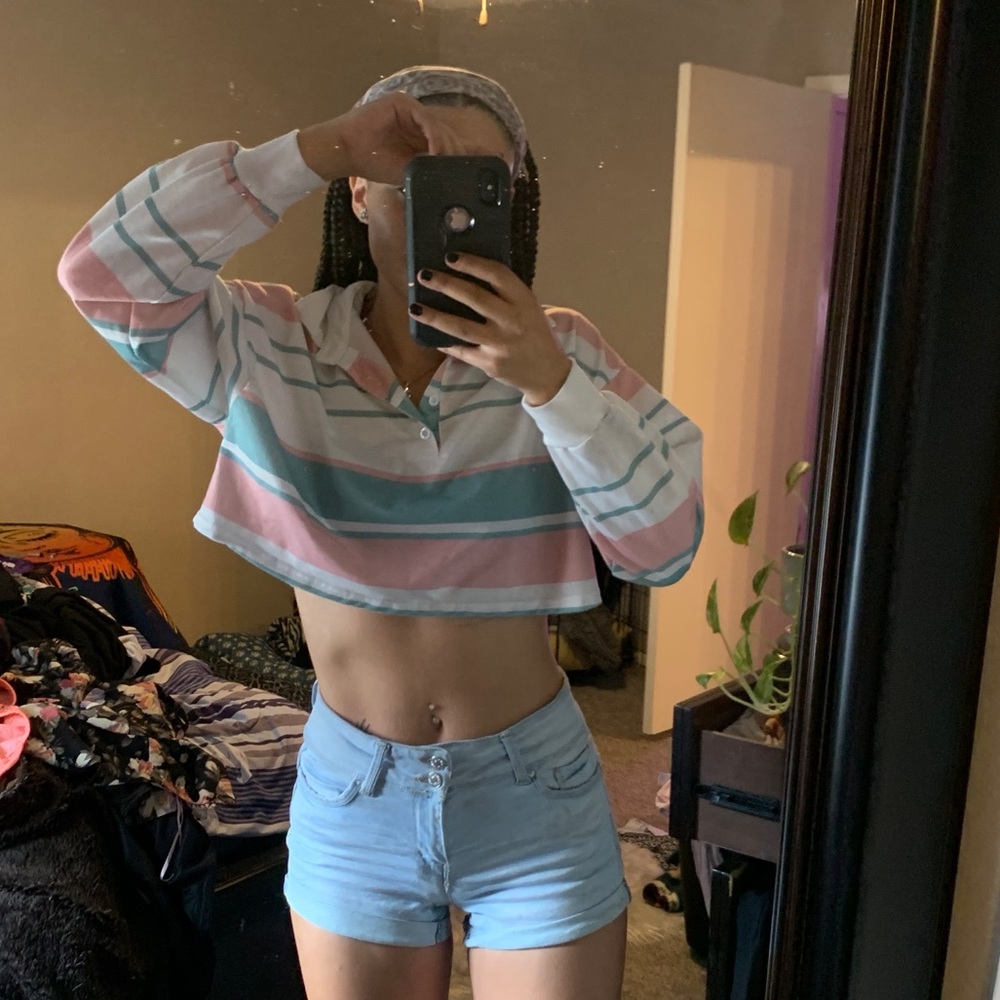 Old Scool Crop Top